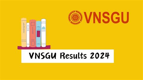 VNSGU Result 2024 Released @vnsgu.ac.in: Check Semester .